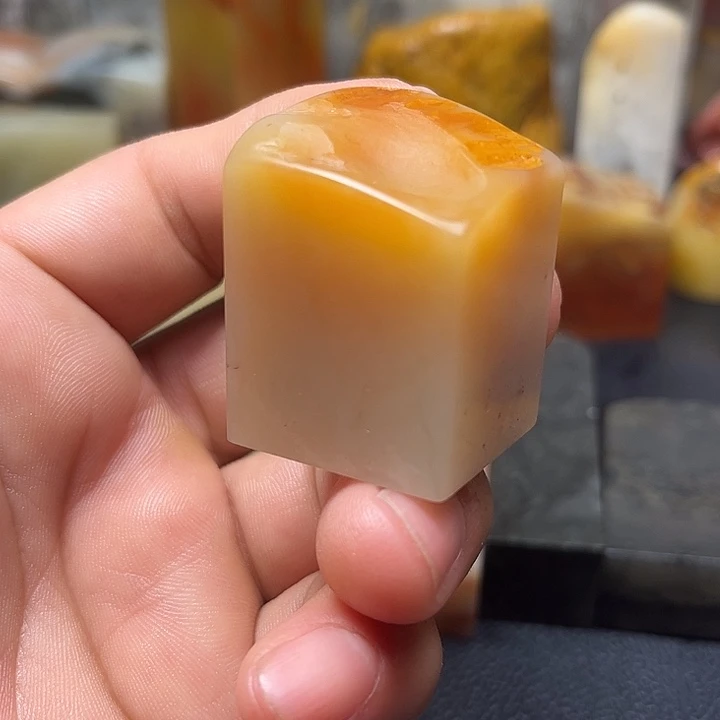 昌化石印石老挝田黄印章