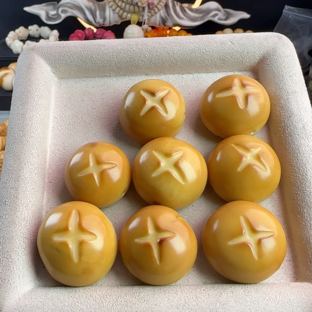 菩提根/象牙果手串微瑕牙果卡30+炭烤大香菇包3颗