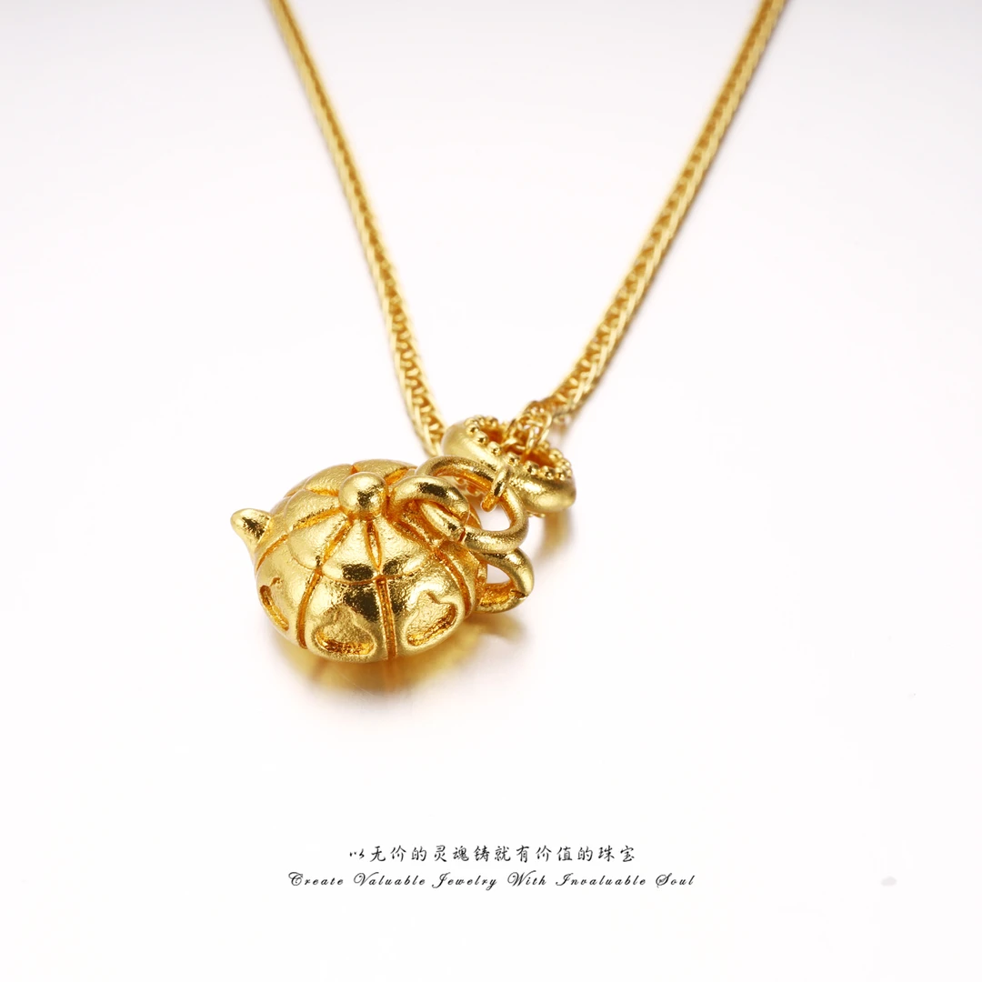 铜合金项链 【M·D】英·精致茶壶时尚百搭项链（链长49cm）MD-C-31872