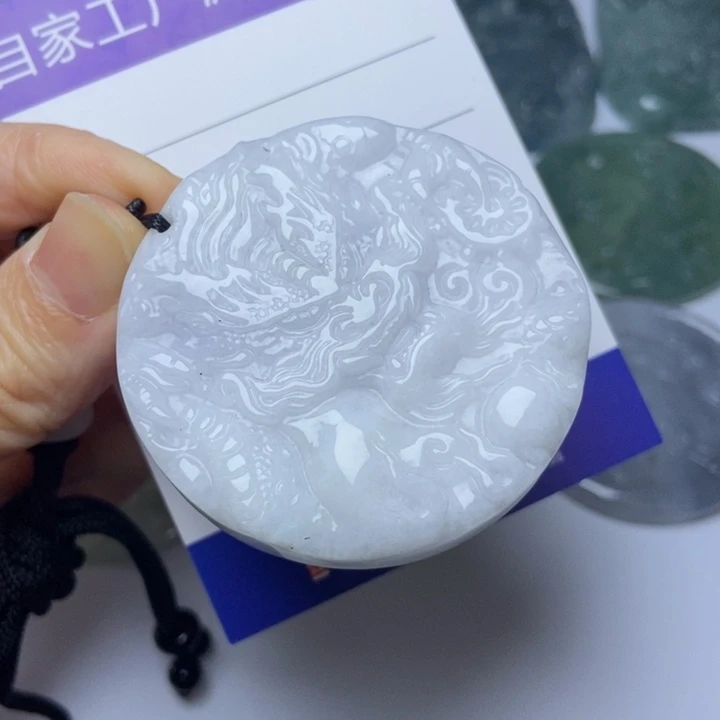 翡翠未镶嵌项圈翡翠