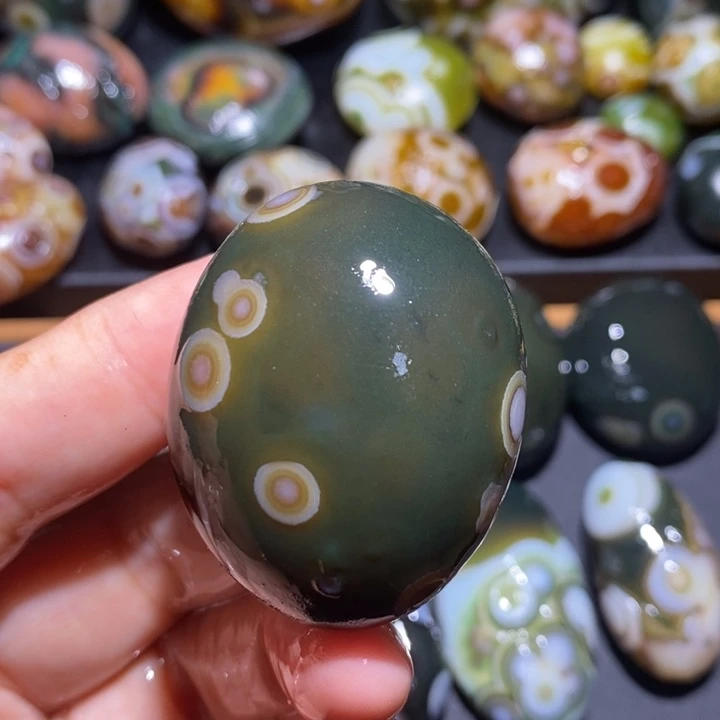 未镶嵌玛瑙/玉髓珠宝半成品108