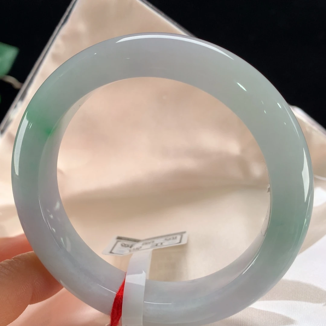翡翠未镶嵌手镯0219