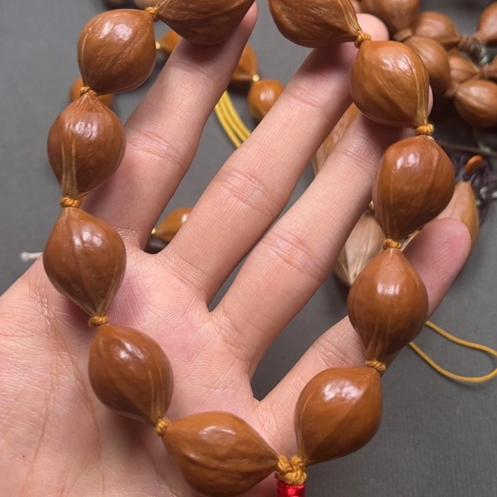 橄榄核手串/手链1.7鸡血红