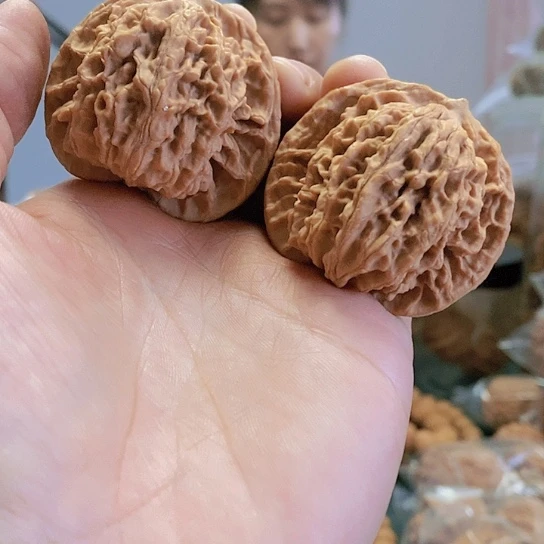 【闪购商品】把件文玩核桃45老款狮子头