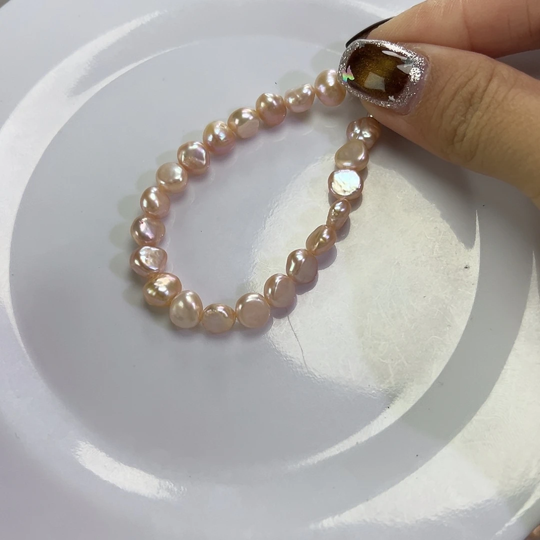 淡水珍珠手绳钛钢