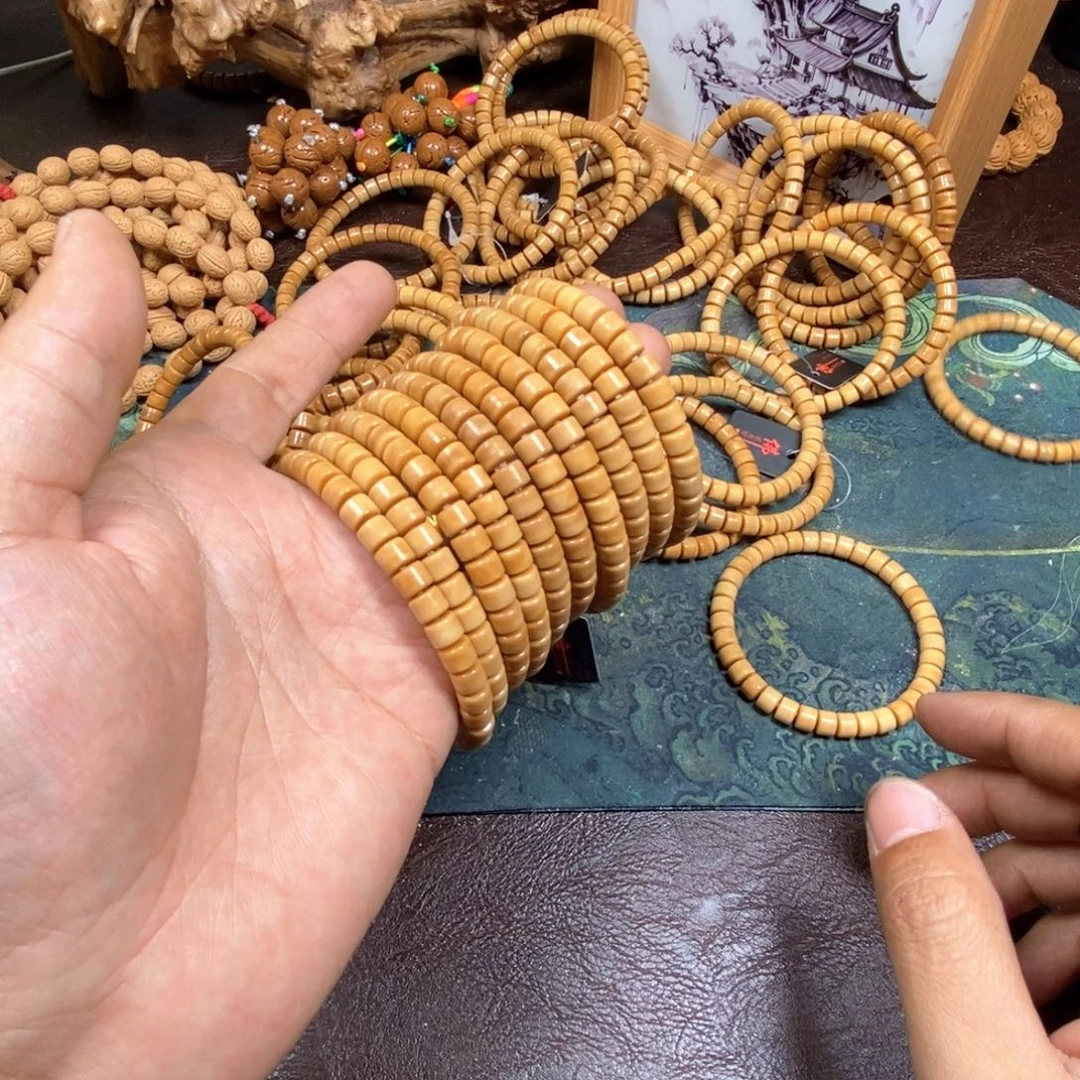 桃核吊坠龙脊菩提