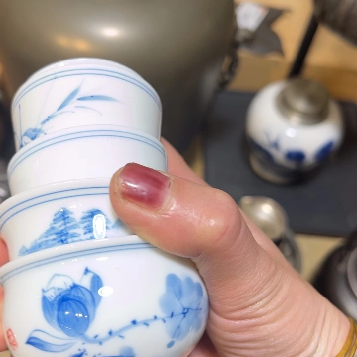 陶瓷中古工艺品摆件