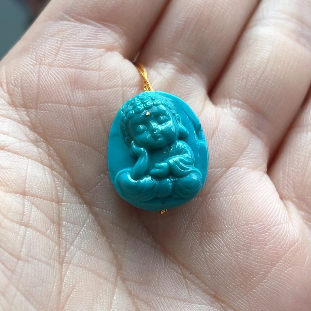 未镶嵌绿松石颈饰