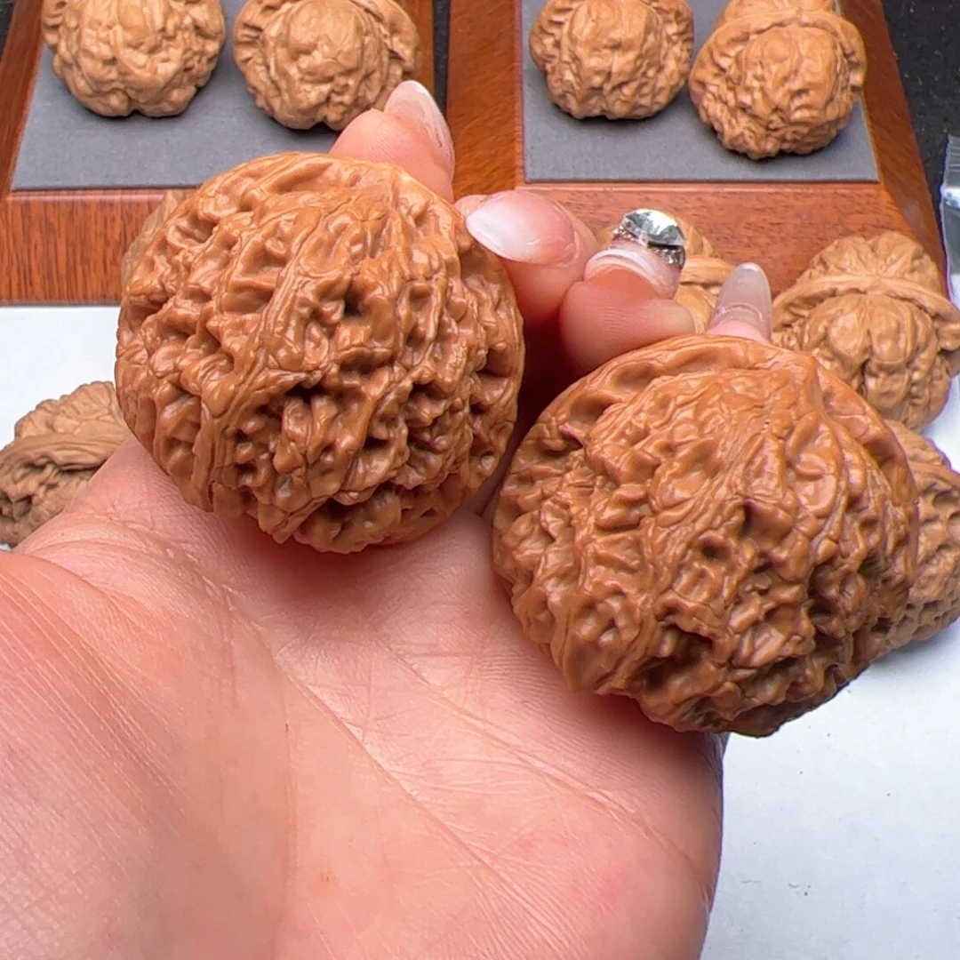 文玩核桃把件水龙纹41丽