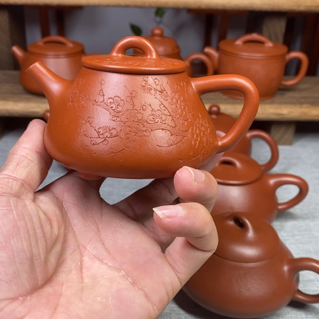 华***茂紫砂茶壶全手工制作