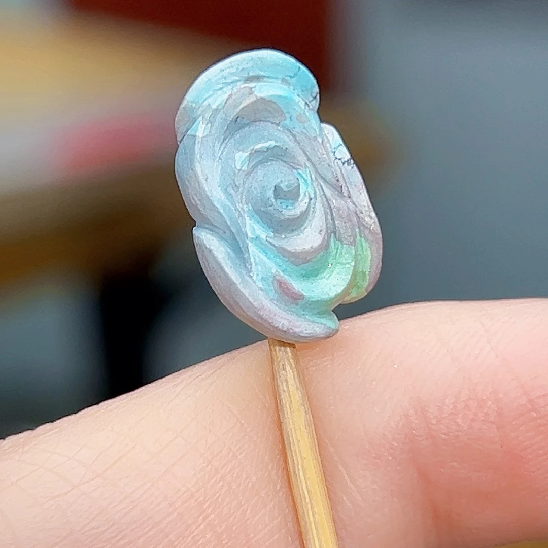 绿松石珠宝奇石未镶嵌