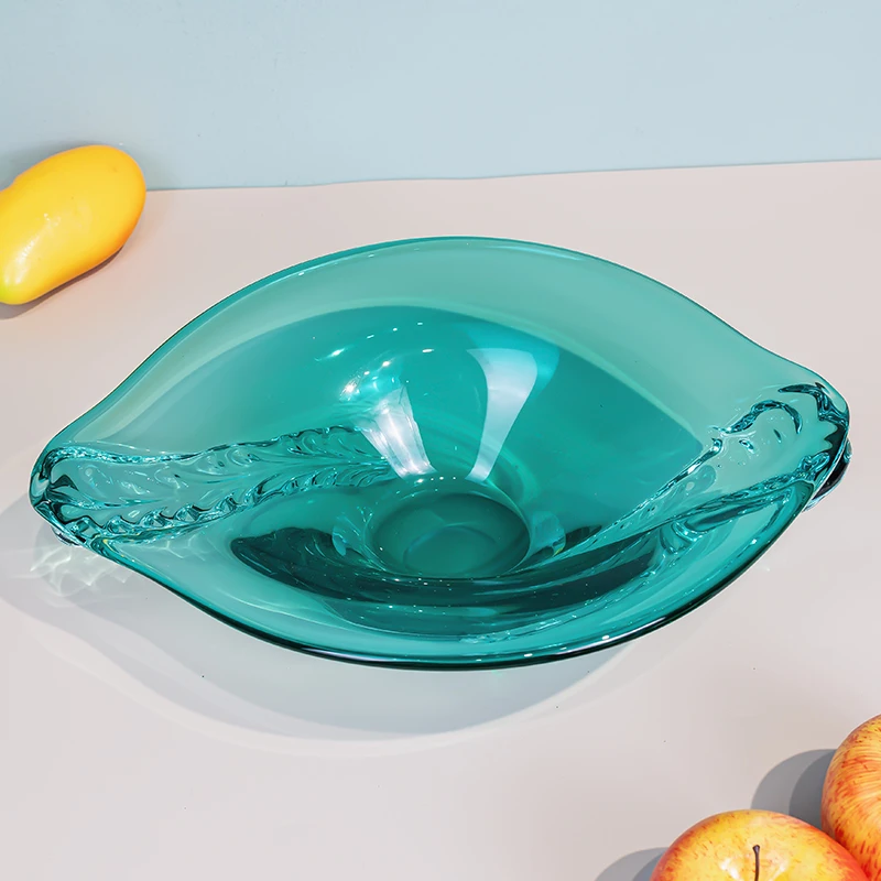 K805现代化轻奢船型果盘高颜值家用果篮客厅餐桌居家装饰摆件