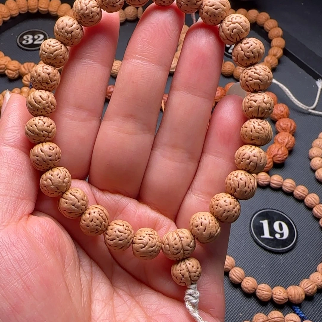 桃核手串桃核磨盘脐中脐