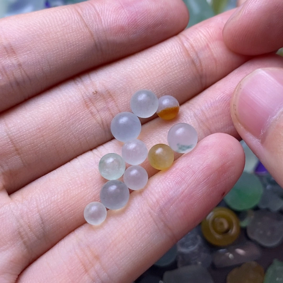 定制翡翠未镶嵌珠子