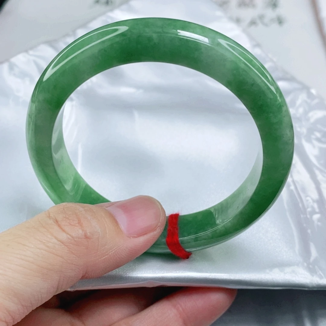 未镶嵌手镯翡翠兰54.6圈口