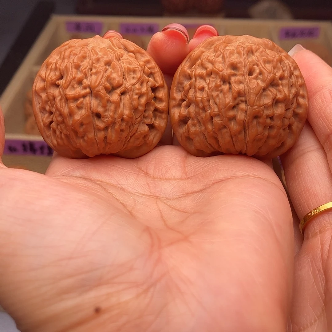 文玩核桃把件莲花41