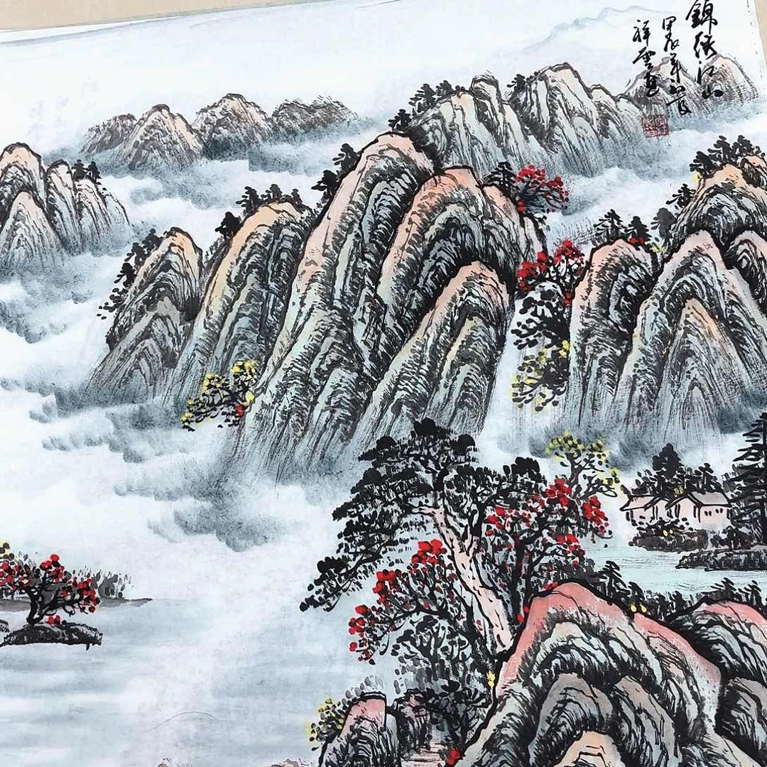 国画国画作品展，国画作品