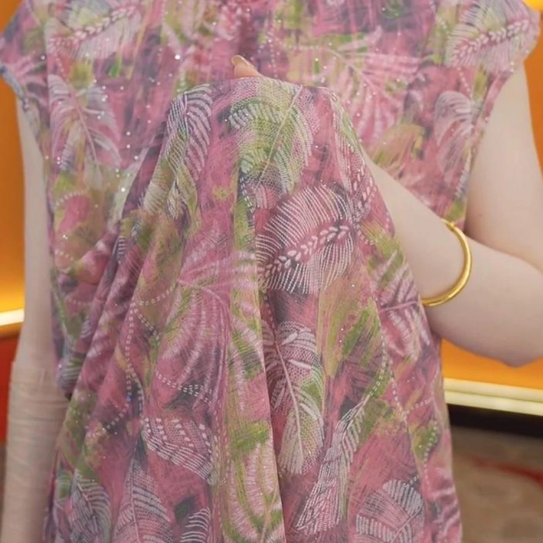 【高品质】夏季新款设计师气质清凉透气遮肉连衣裙YJ10118