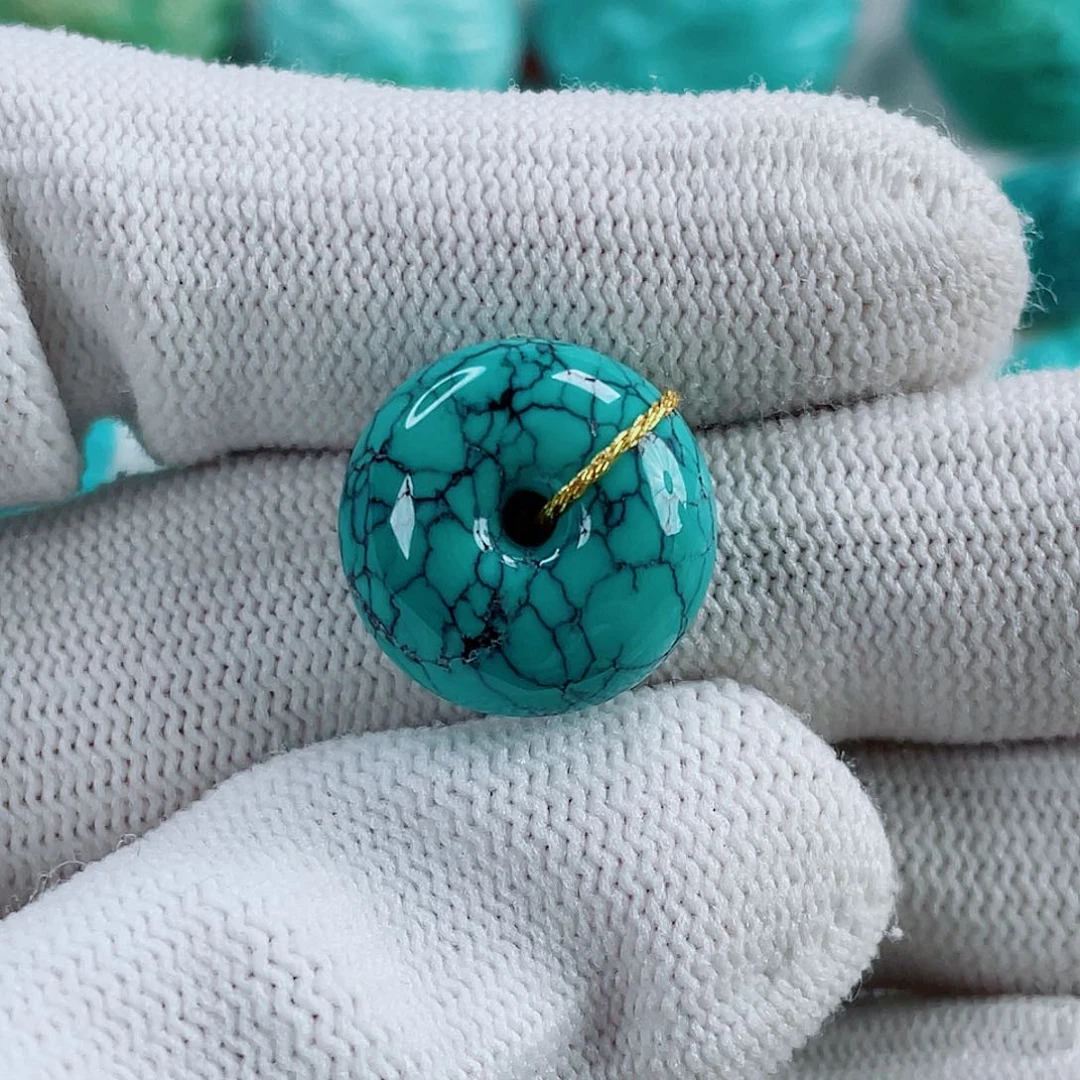 绿松石未镶嵌车挂