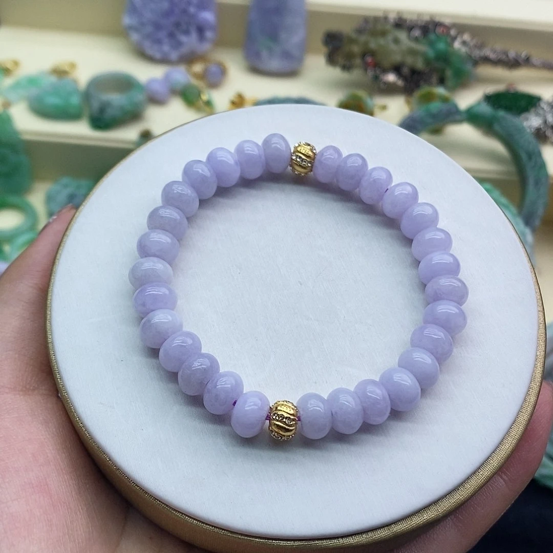 未镶嵌手串翡翠手串