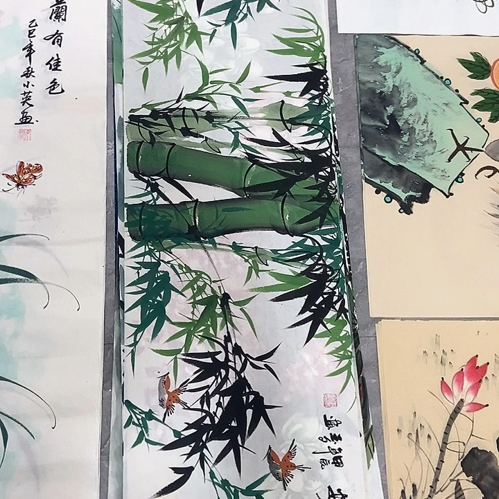 小周画廊的直播间