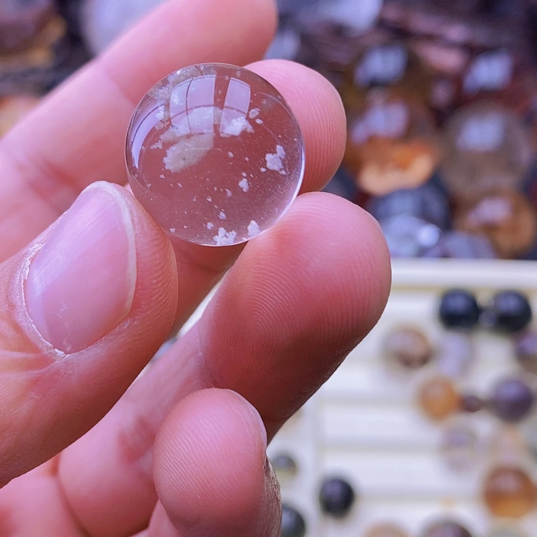 未镶嵌珠宝半成品水晶宝***宝