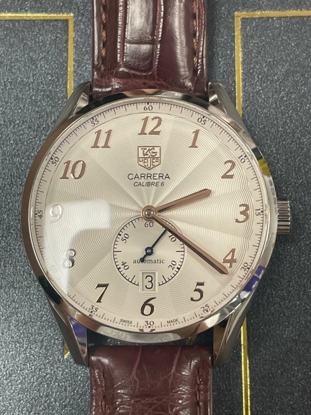 99新 TAG Heuer/泰格豪雅 甄选 泰格豪雅卡莱拉金针白盘39mm
