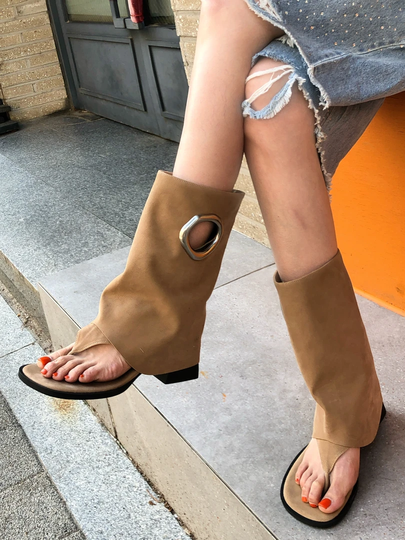 7283-13春夏季新款罗马凉鞋时尚百搭休闲鞋