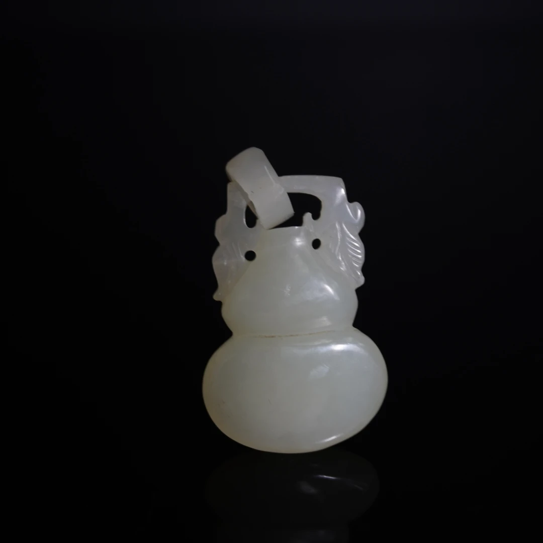 民国和田玉葫芦形坠/012111/收藏/传承/【友谊文物商店】