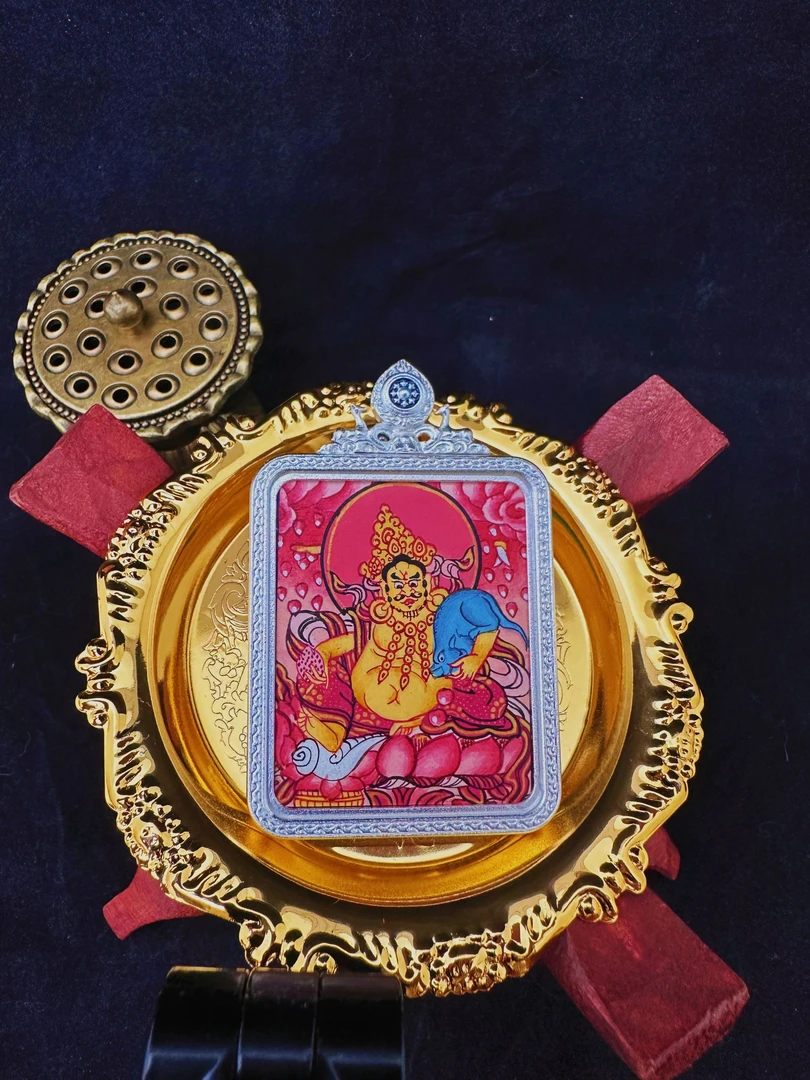 【拆盒】代拆盒版唐卡手绘描会摆件挂件吊坠至尊款隐藏款