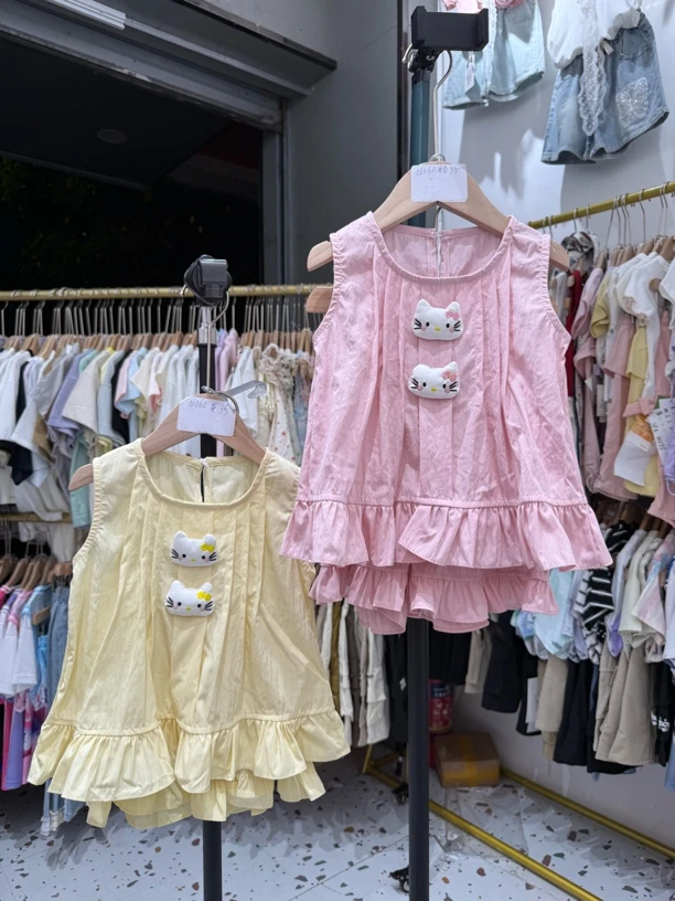 01060夏款女童套装