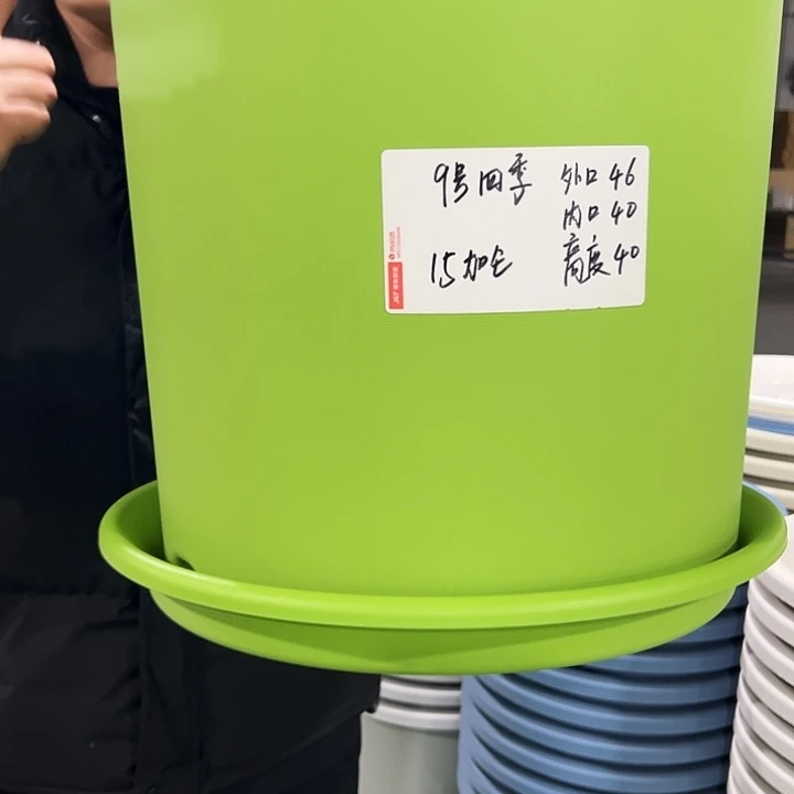 特价9号口46高40果绿色3只带托