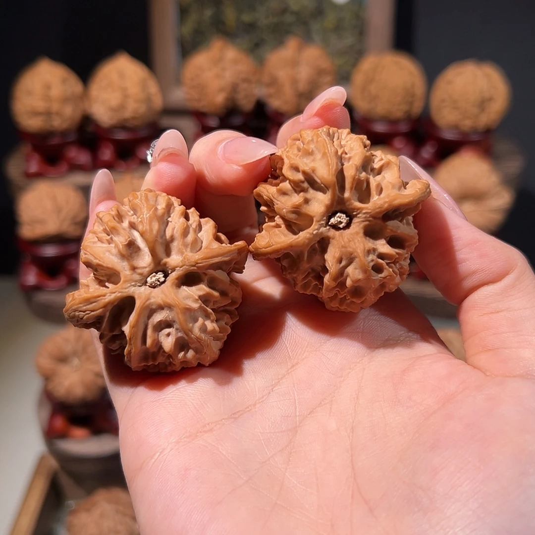 把件文玩核桃苹果园