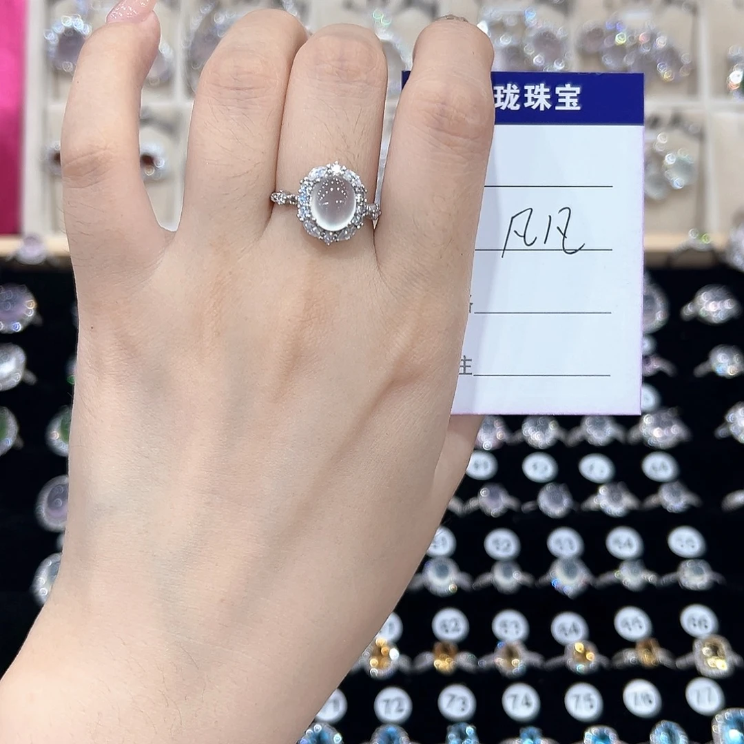 凡***头银S925镶嵌戒指黄晶