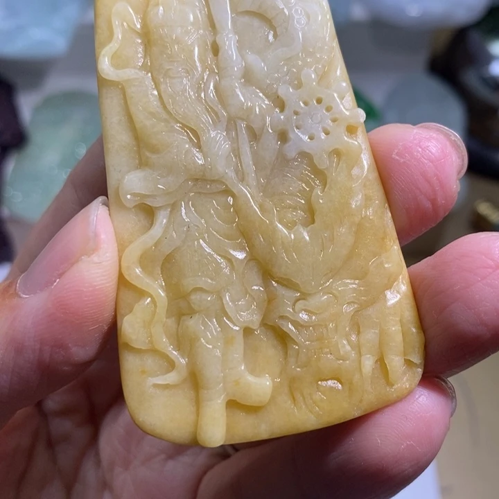 【闪购商品】颈饰未镶嵌翡翠关公