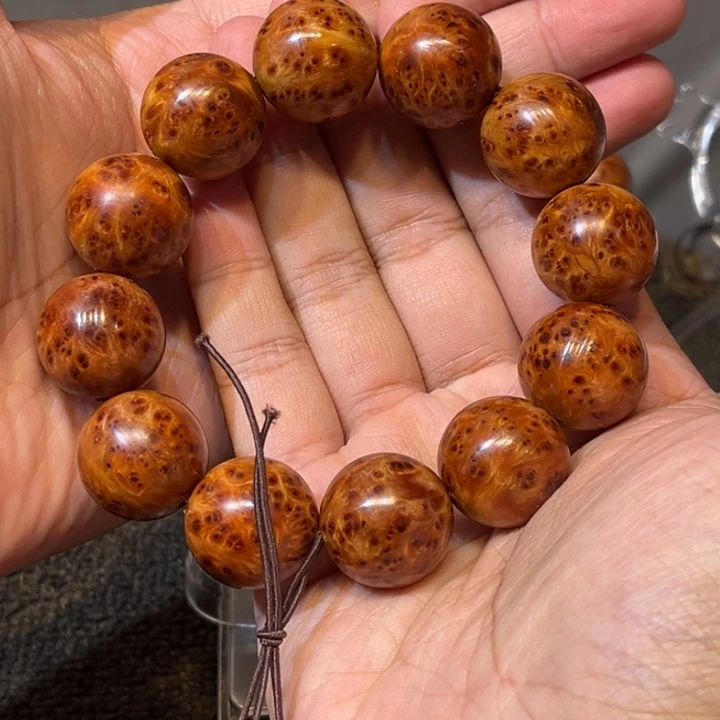 柏木（崖柏）手串/手链2.0陈化红油瘤疤手串