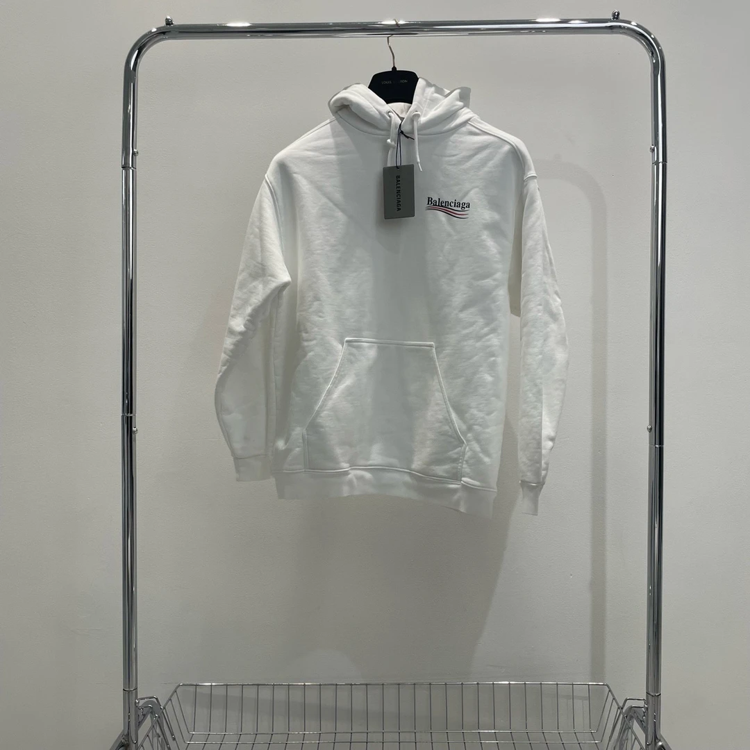 全新未使用 Balenciaga/巴黎世家 可乐logo帽衫 尺码xs yy00313