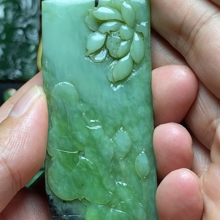 和田玉（碧玉）未镶嵌挂件