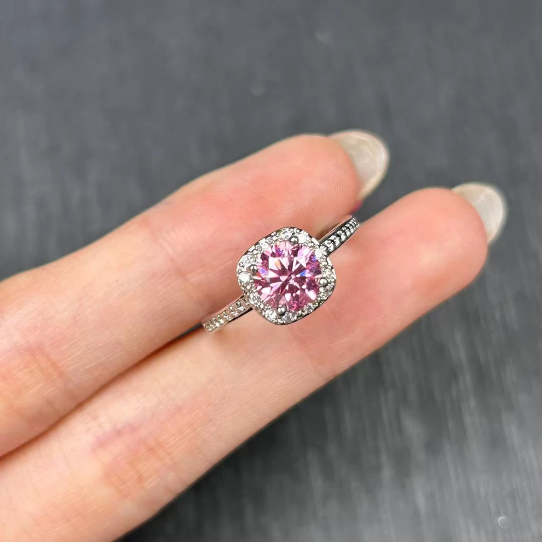 阿鲁沙-矿区高订气质925镀金女神戒指742