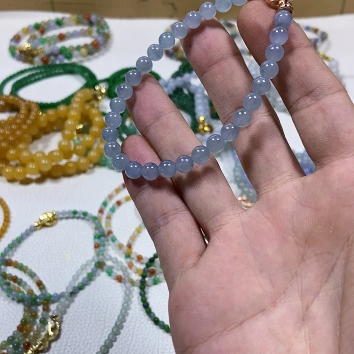 定制翡翠未镶嵌缅甸翡翠a货卡5.9