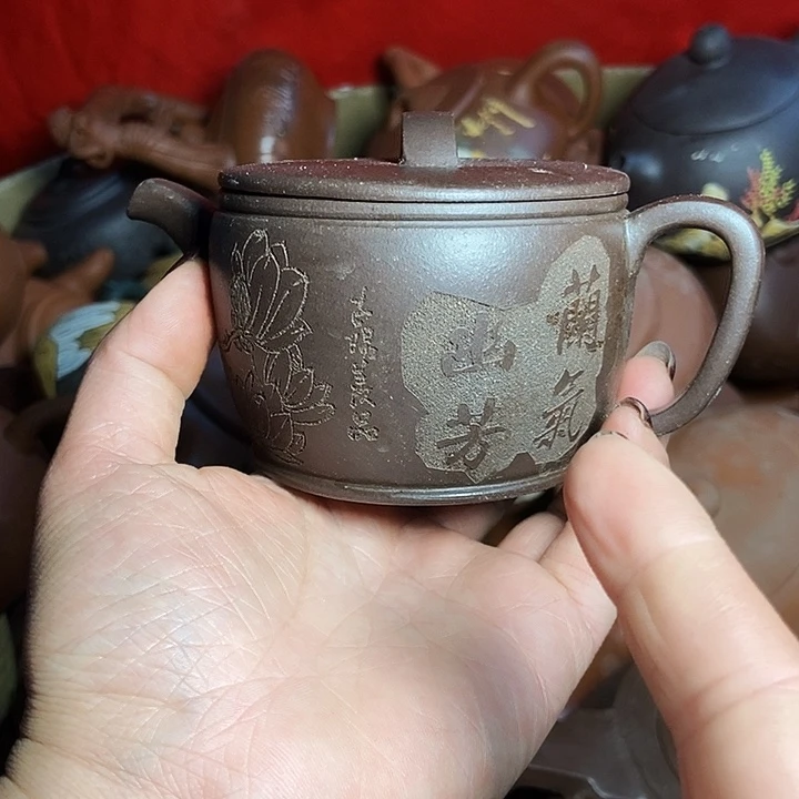 全手工制作宜兴紫砂茶壶