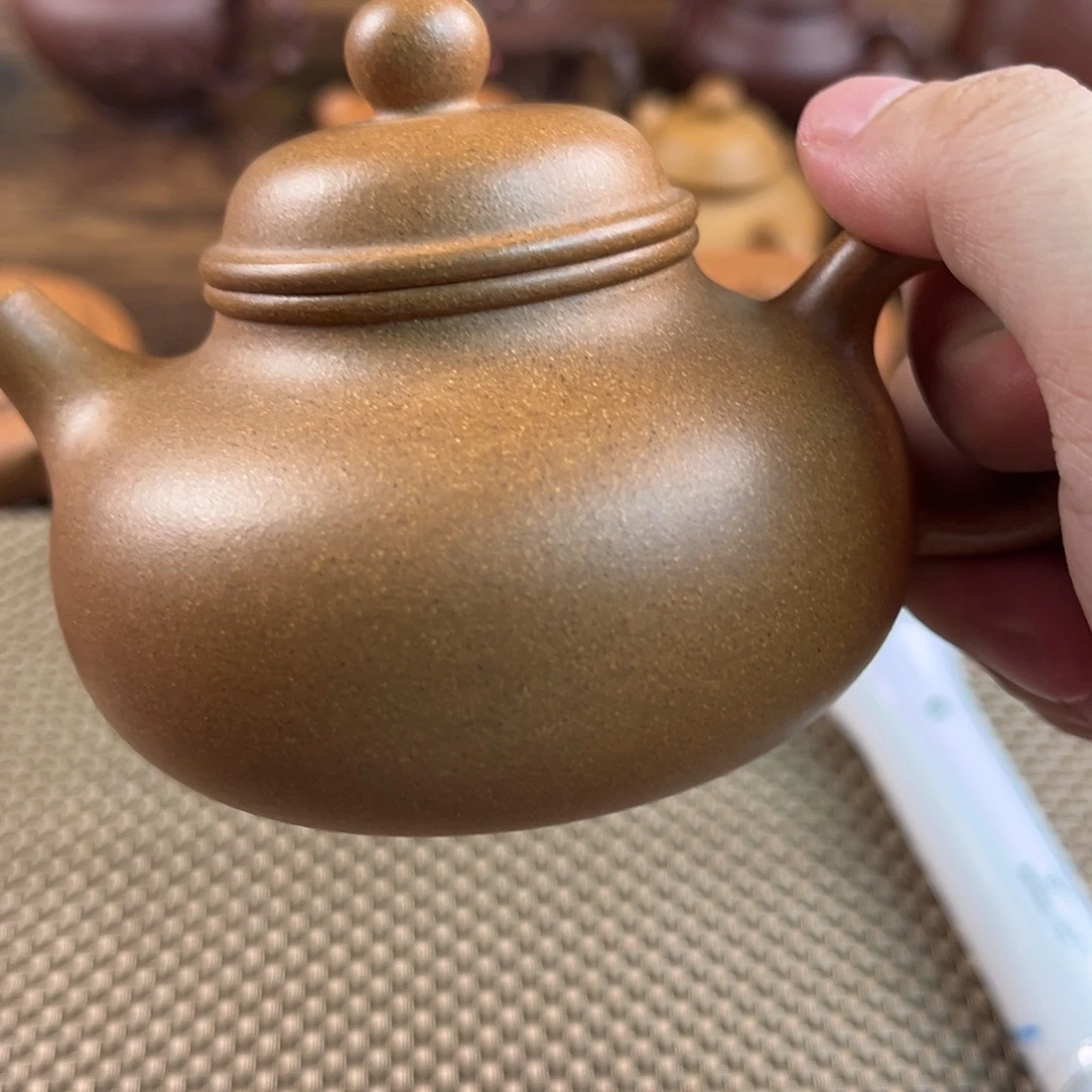 茶壶紫砂手工制作工艺精湛180cc