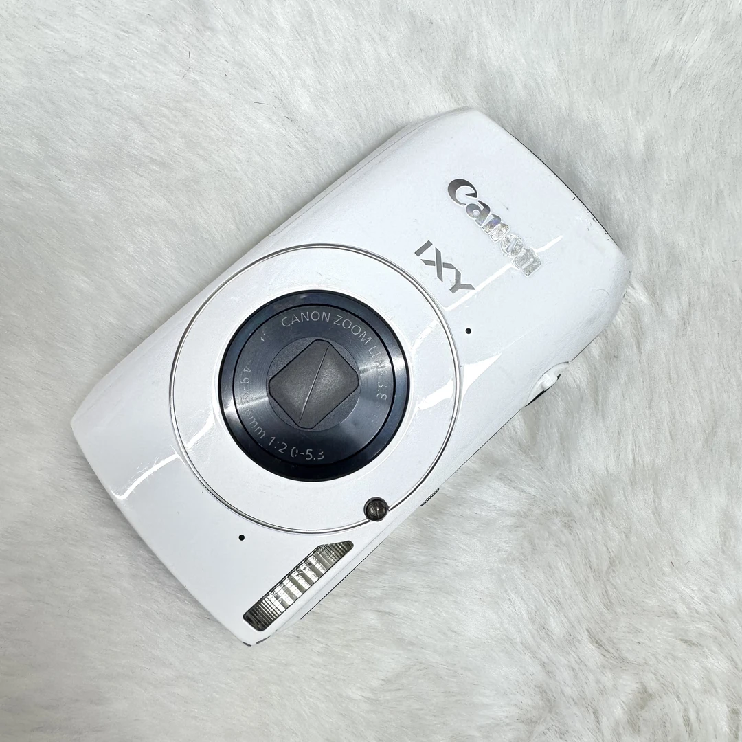 9新 Canon/佳能 ixus300hs 奶白色 日英版 编号2257