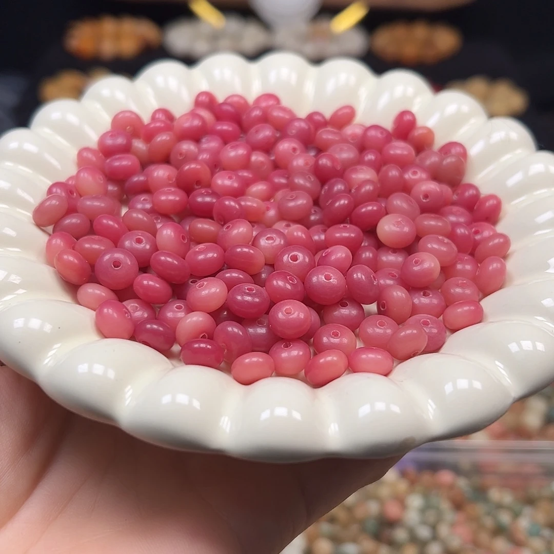 手串菩提根/象牙果微瑕9乌梅子酱算盘200颗