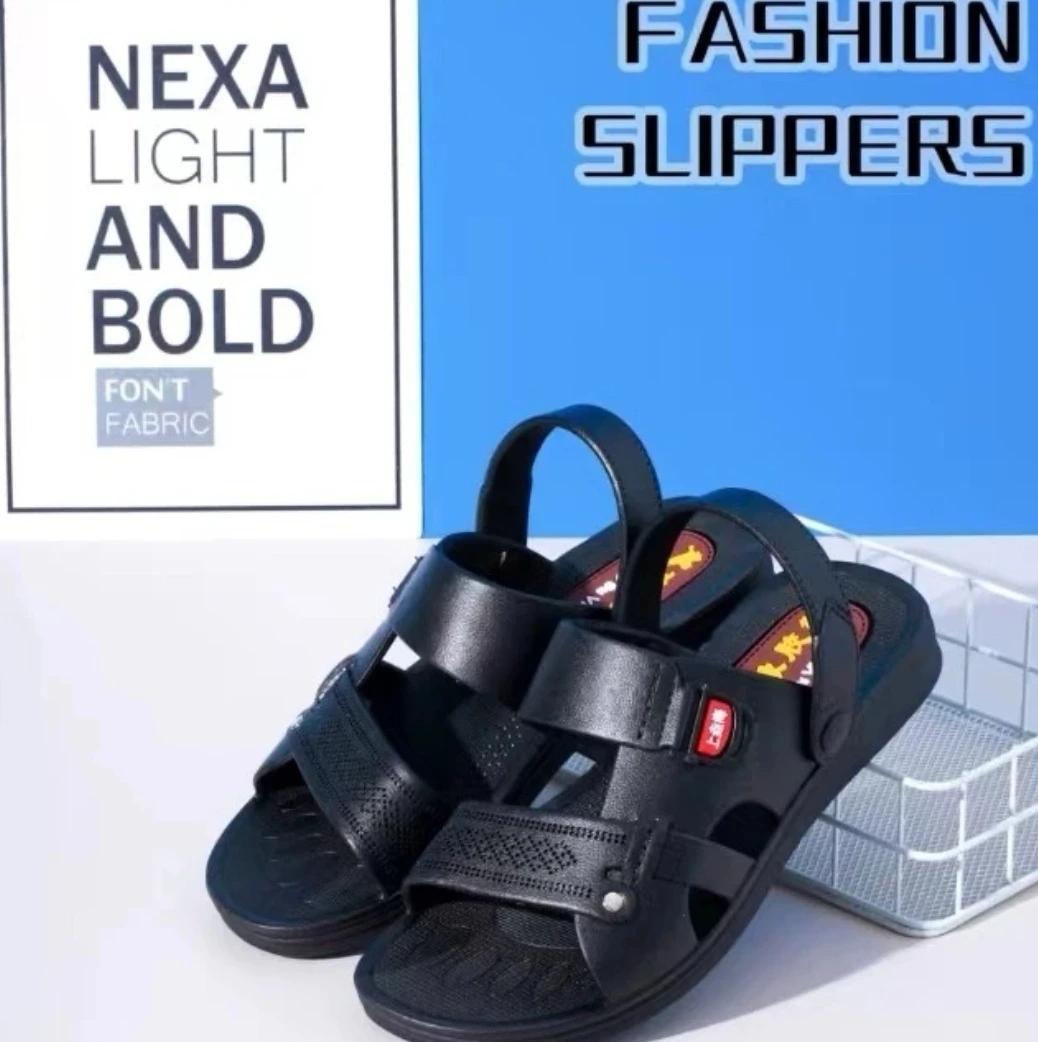 时尚休闲经典夏季男士沙滩凉鞋外穿两用凉拖鞋