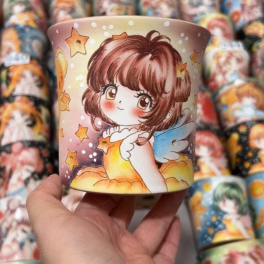 景德镇炫彩手绘口10.5