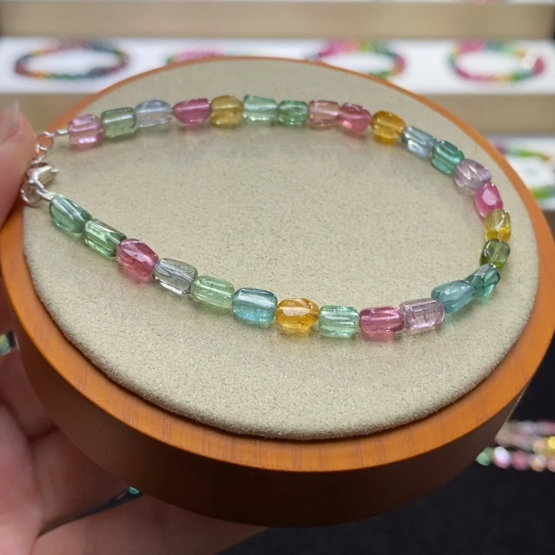 【闪购商品】碧玺手串未镶嵌两天看货期