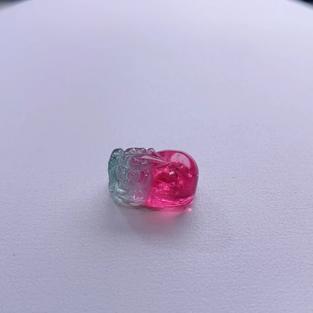 颈饰未镶嵌碧玺貔貅单颗yy