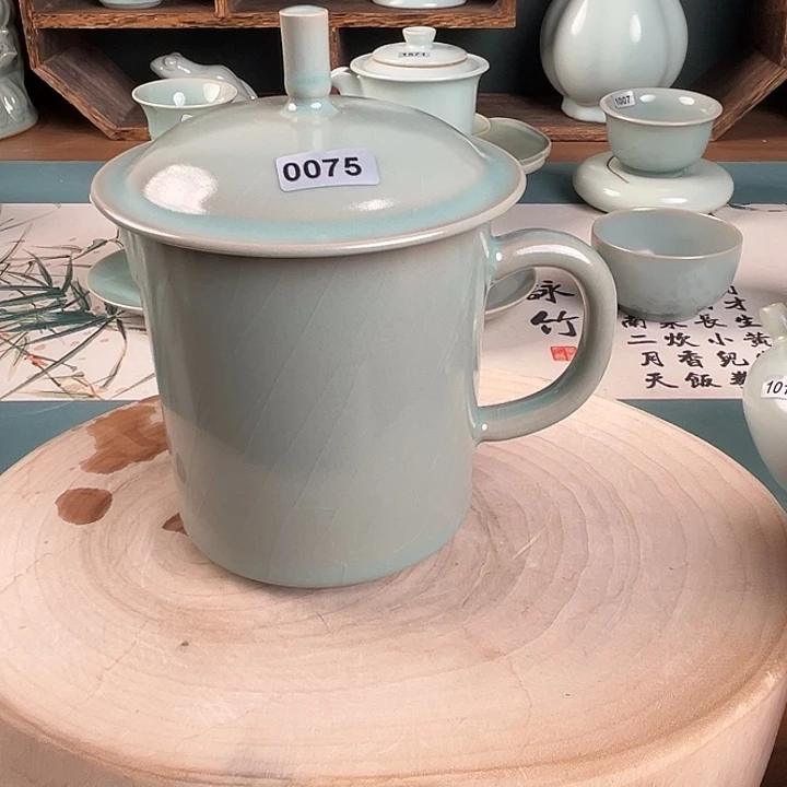 杯?**。0075 青鸾汝瓷汝州发货