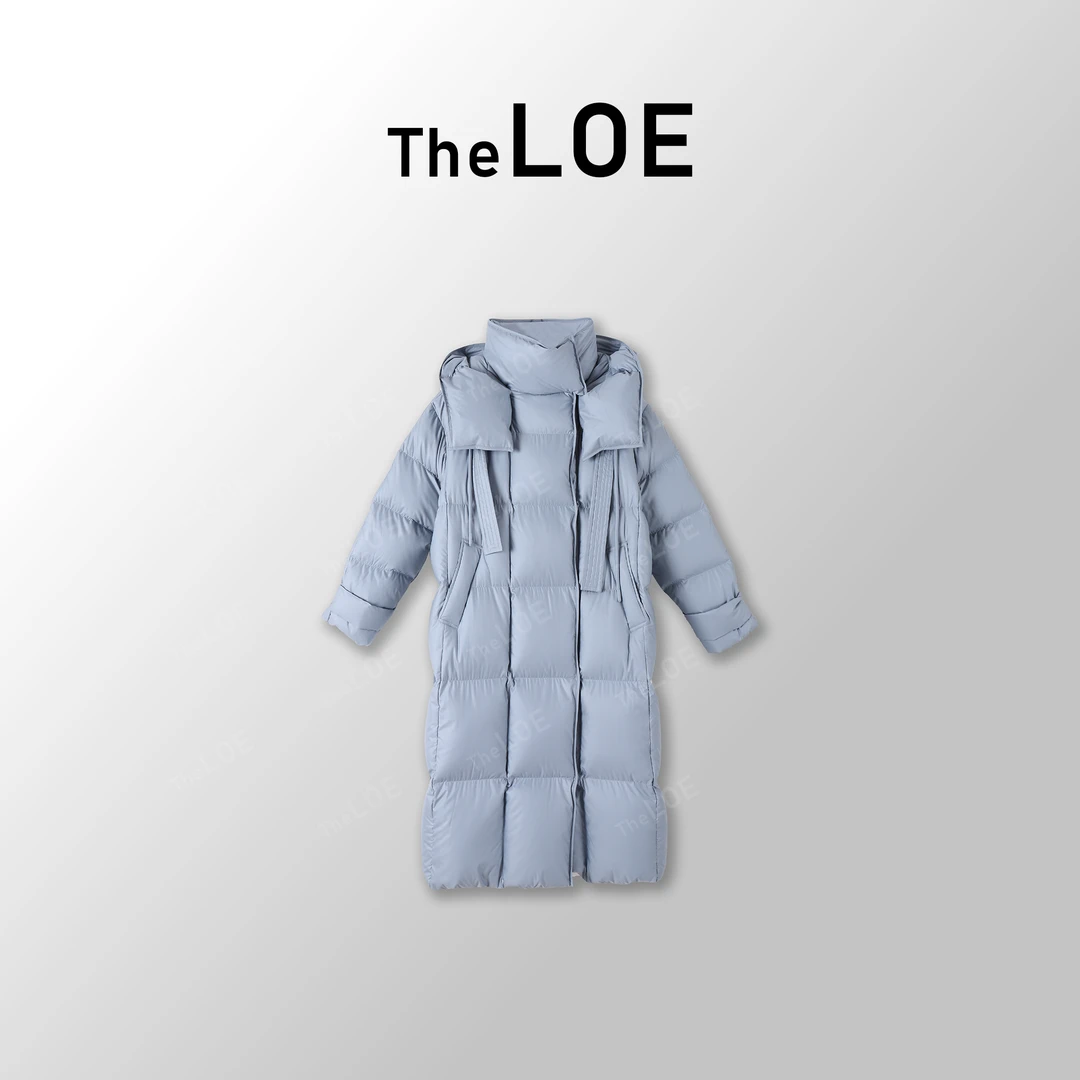 TheLOE/绒中贵族 波兰科鲁达90白鹅绒 中长款加厚鹅绒服#LE-D9918